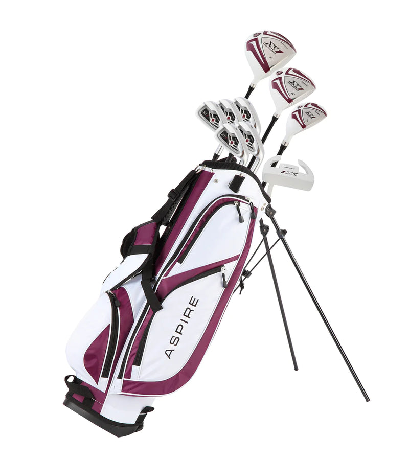 Load image into Gallery viewer, Aspire X1 9 Club Complete Womens Golf Set Purple