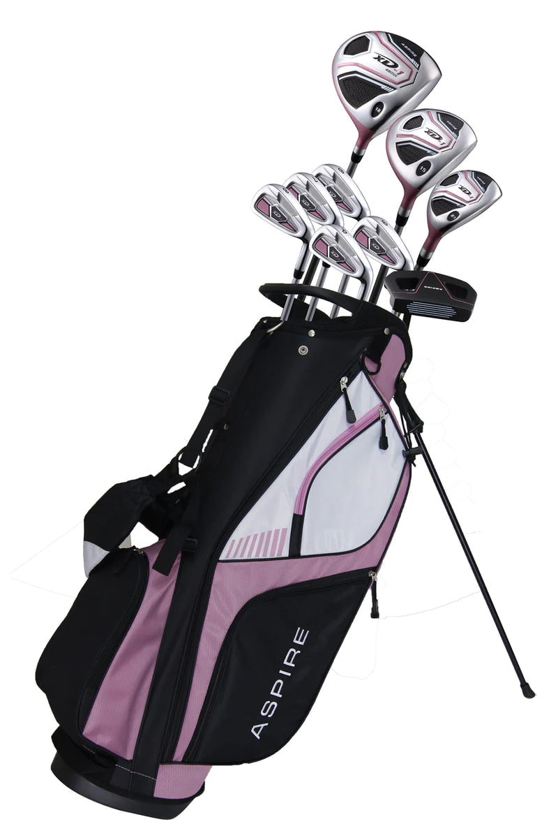 Load image into Gallery viewer, Aspire XD-1 Complete Womens Golf Club Set Pink
