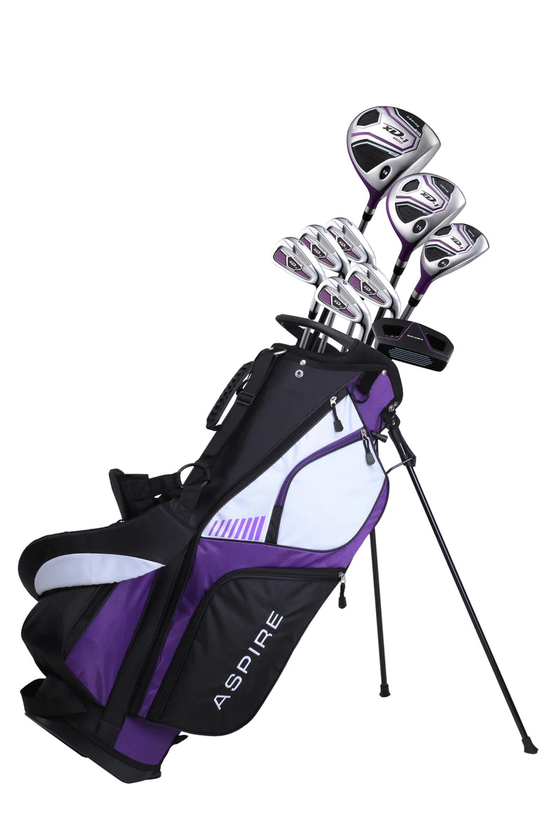 Load image into Gallery viewer, Aspire XD-1 Complete Womens Golf Club Set Purple

