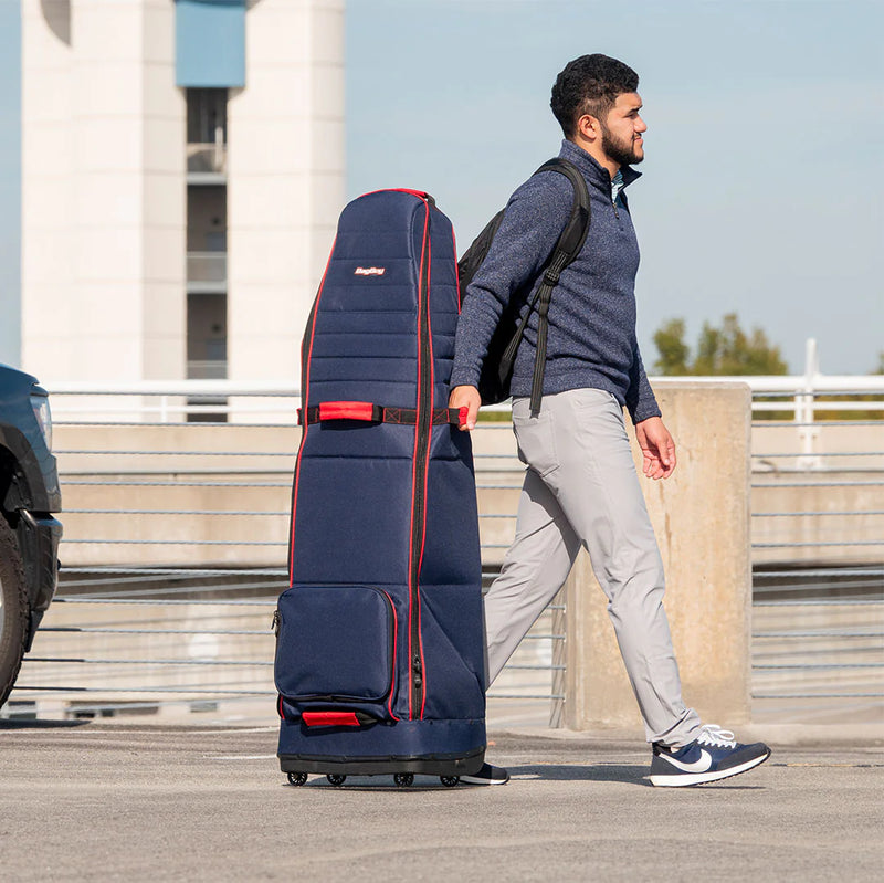 Load image into Gallery viewer, BagBoy Freestyle Travel Cover Navy/Red