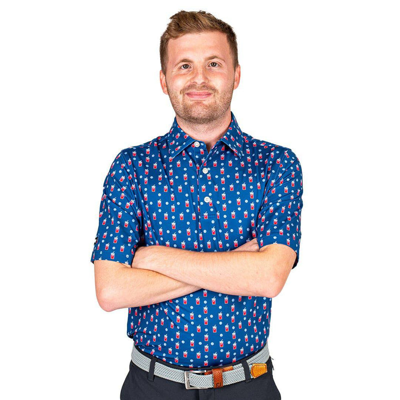 Load image into Gallery viewer, 2Putt Transfusion Mens Golf Polo