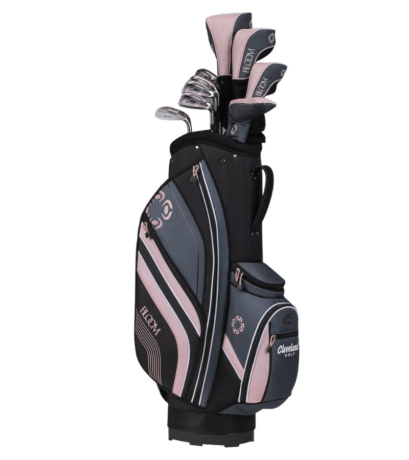 Load image into Gallery viewer, Cleveland Bloom Womens Complete Golf Club Set Pink
