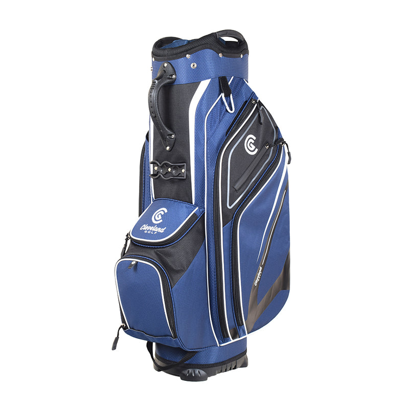 Load image into Gallery viewer, Cleveland Golf Lightweight Cart Bag Blue Black
