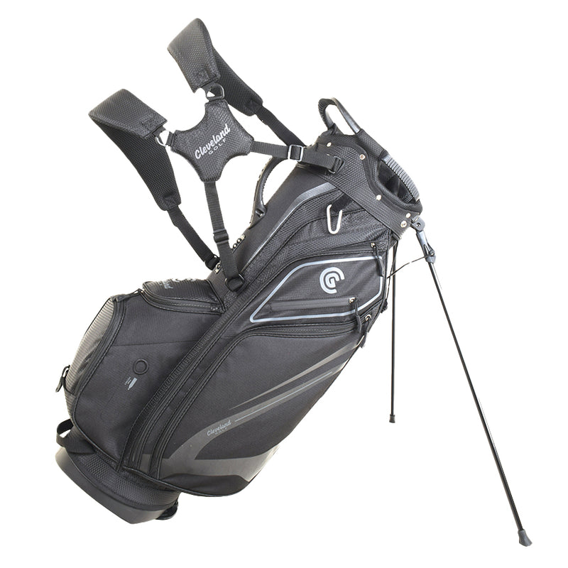 Load image into Gallery viewer, Cleveland Golf Lightweight Stand Bag Black
