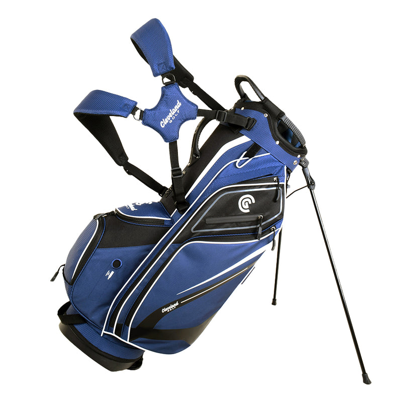 Load image into Gallery viewer, Cleveland Golf Lightweight Stand Bag Navy Blue
