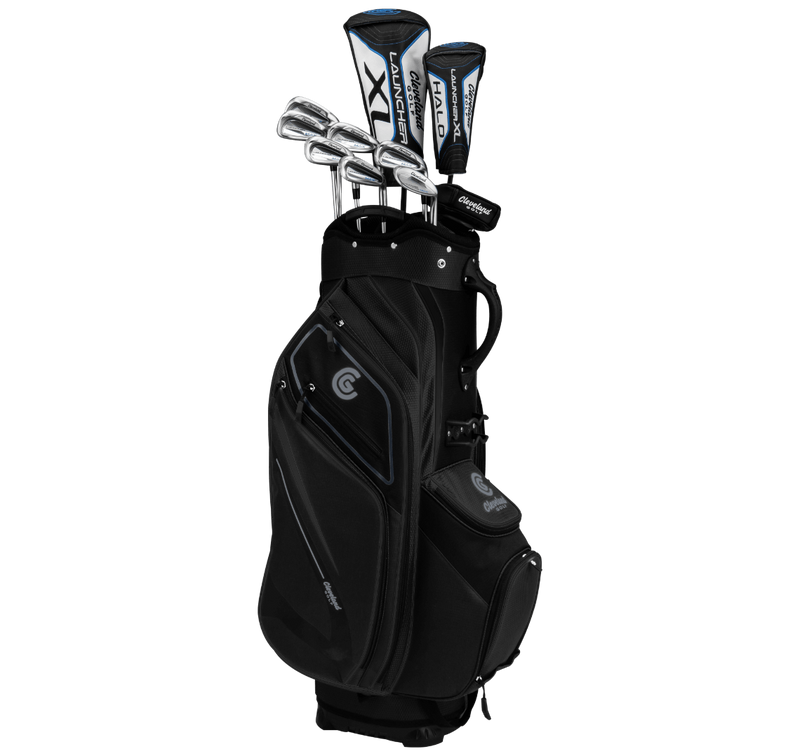 Load image into Gallery viewer, Cleveland Launcher Max Complete Golf Set Black

