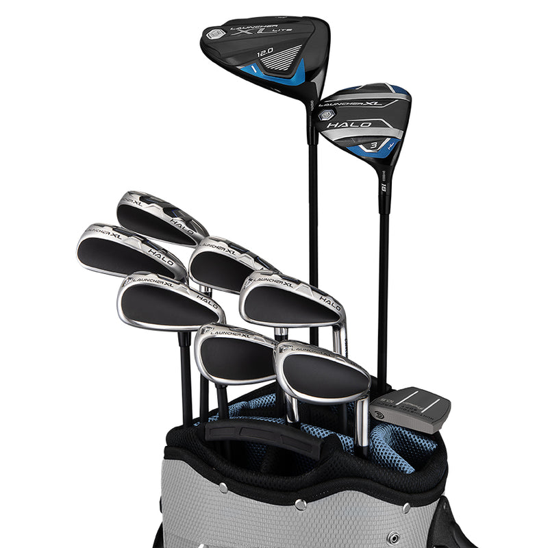 Load image into Gallery viewer, Cleveland Launcher XL HALO Womens Complete Golf Club Set Blue
