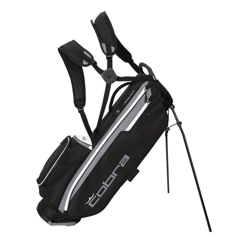Load image into Gallery viewer, Cobra Ultralight Pro Golf Stand Bag Black White
