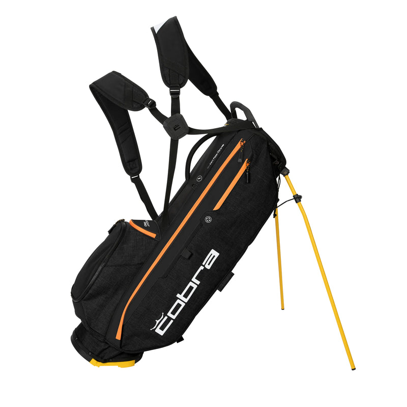 Load image into Gallery viewer, Cobra Ultralight Pro Golf Stand Bag Black Gold
