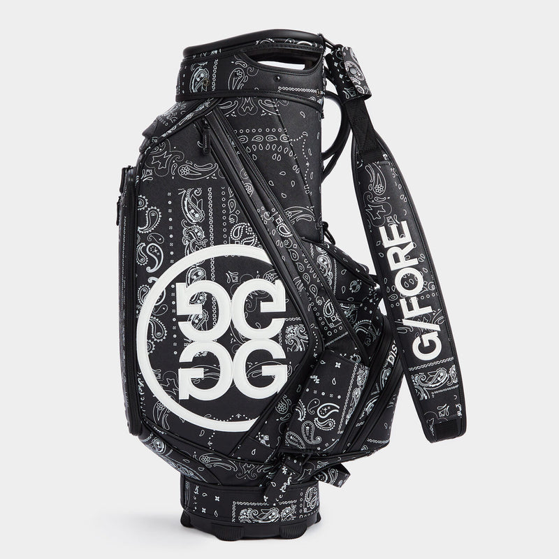 Load image into Gallery viewer, G/Fore Saffiano Bandana Print Tour Golf Bag
