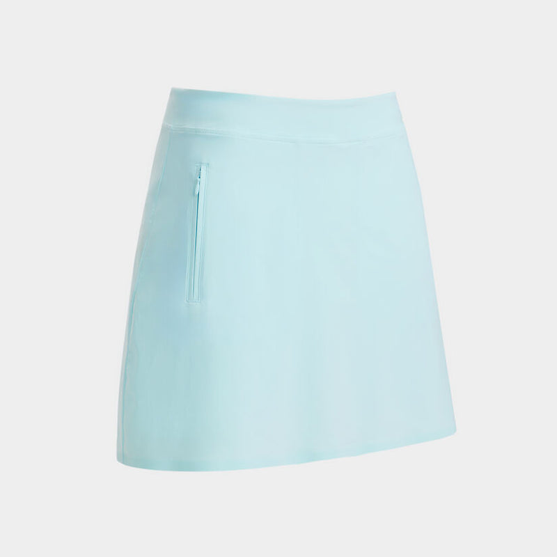 Load image into Gallery viewer, G/Fore Silky Tech Nylon A-Line Womens Golf Skort Sky Blue
