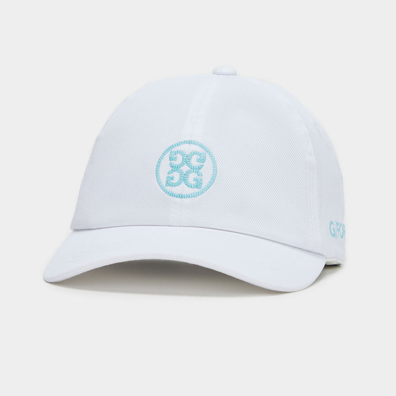Load image into Gallery viewer, G/Fore Circle G&#39;S Stretch Twill Golf Snapback Hat Snow
