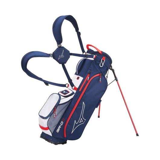 Load image into Gallery viewer, Mizuno BR-D3 Stand Golf Bag Navy Blue Red
