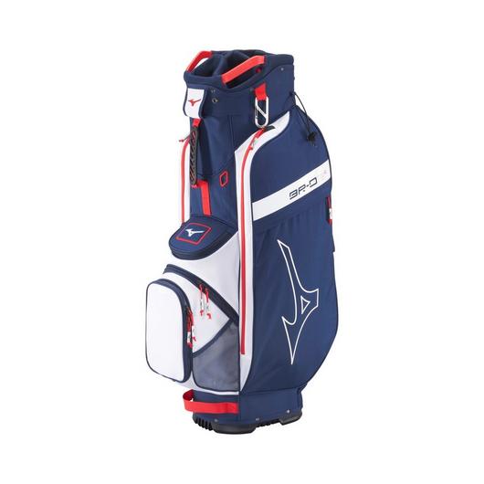 Load image into Gallery viewer, Mizuno BR-D3C Cart Golf Bag Navy Blue Red