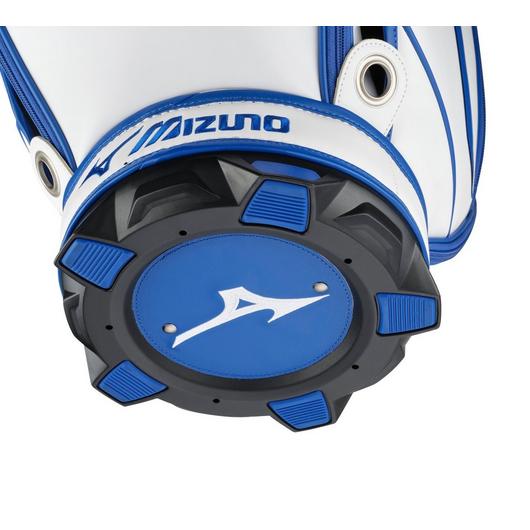 Load image into Gallery viewer, Mizuno Tour Staff Golf Cart Bag - White