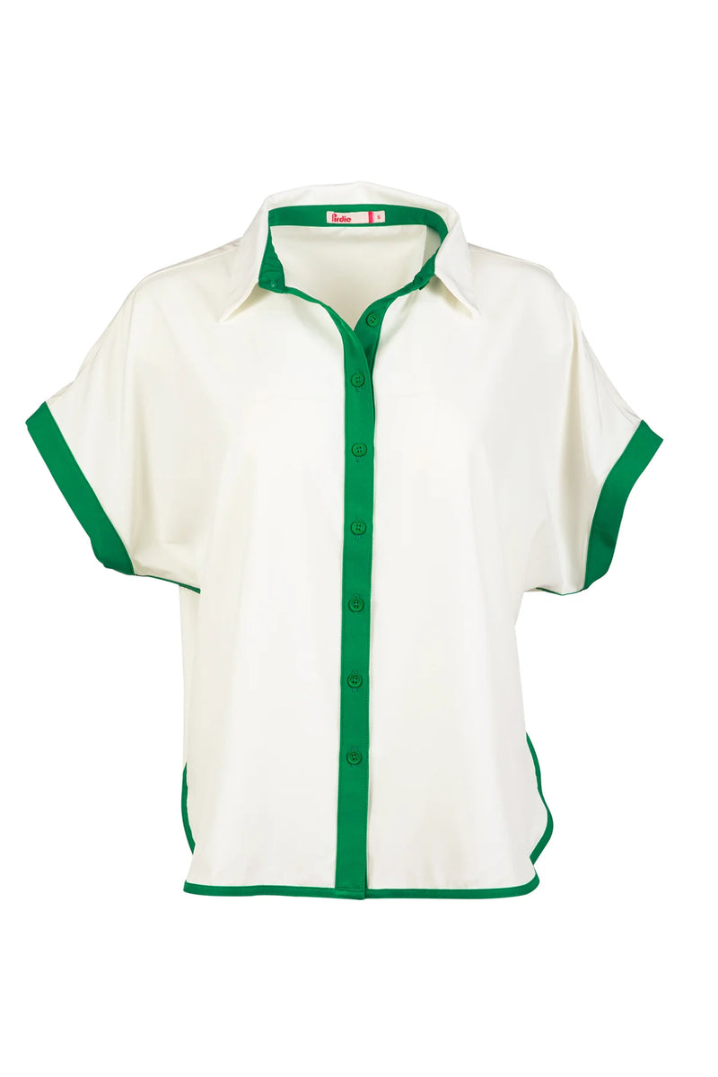 Load image into Gallery viewer, Pirdie Caddy Camp Womens Golf Shirt Green
