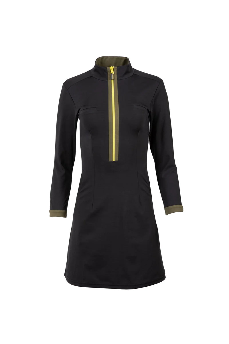 Load image into Gallery viewer, Pirdie The Duchess Womens Golf Dress Black
