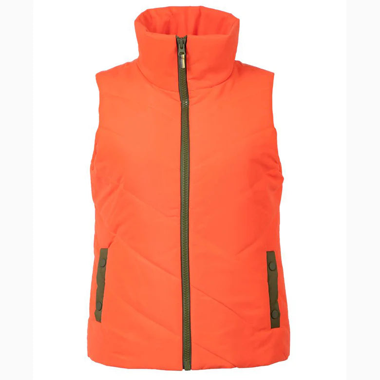 Load image into Gallery viewer, Pirdie Twilight Womens Golf Vest Hot Coral
