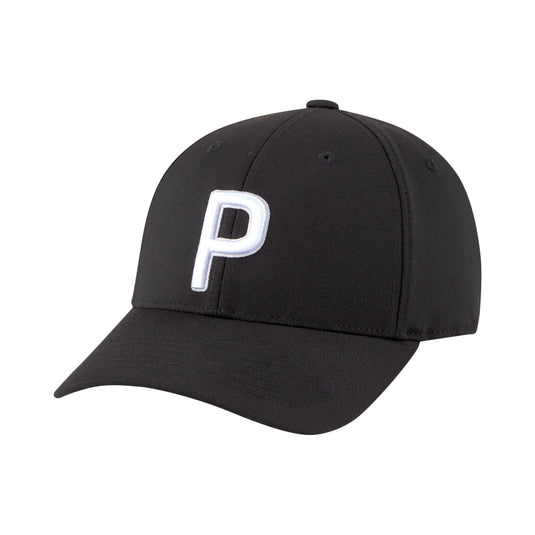 Puma P Womens Golf Hat Adjustable Black