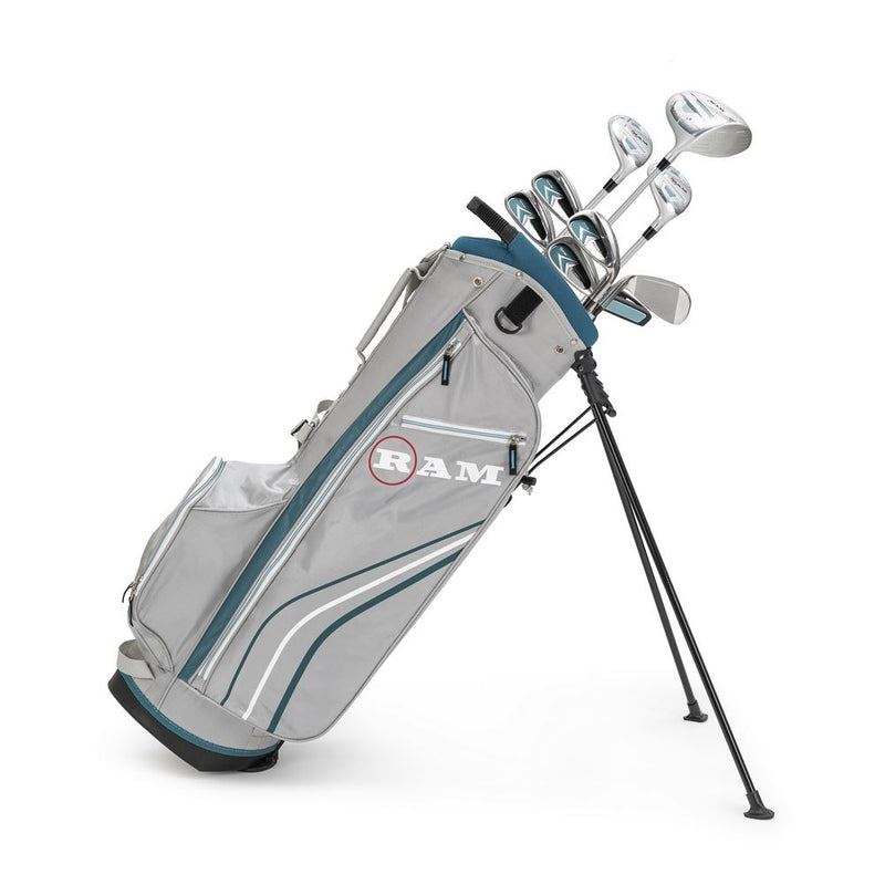 Load image into Gallery viewer, Ram Golf Accubar Complete Womens Golf Club Set Blue Grey
