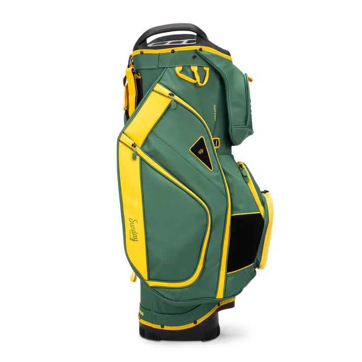 Load image into Gallery viewer, Sunday Golf Big Rig Cart Bag Grellow (Bag Height 36")
