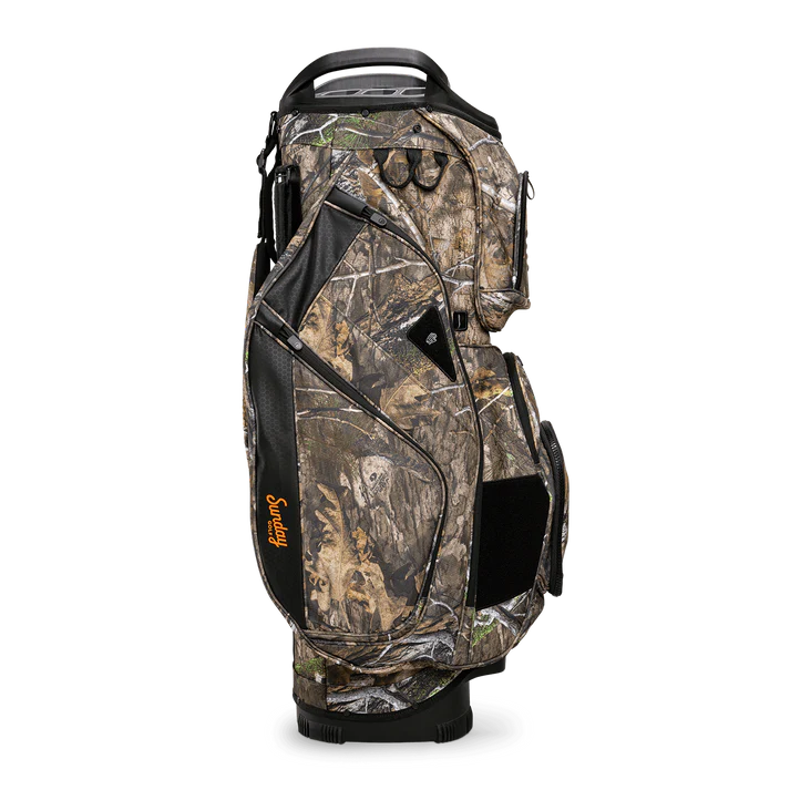 Load image into Gallery viewer, Sunday Golf Big Rig Cart Bag Mossy Oak Country DNA Camo (Bag Height 36")