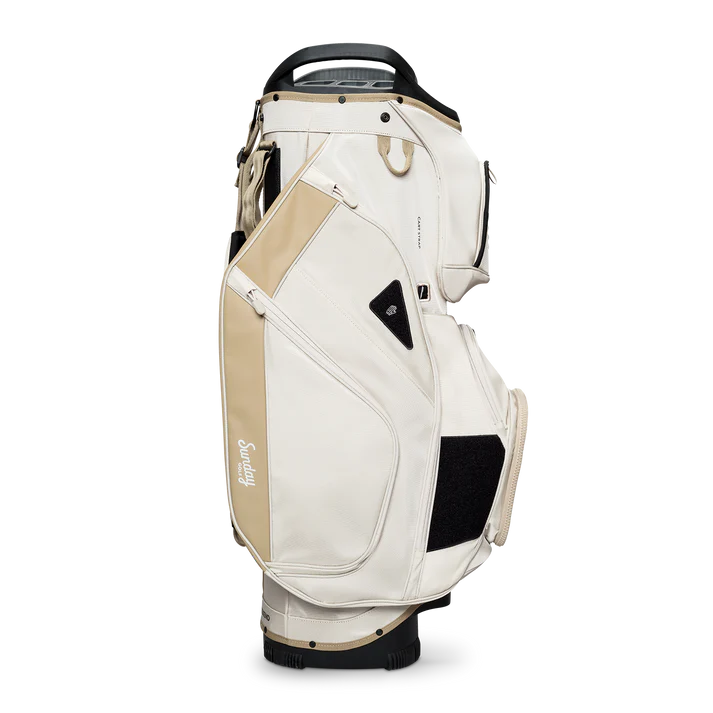 Load image into Gallery viewer, Sunday Golf Big Rig Cart Bag Toasted Almond (Bag Height 36")