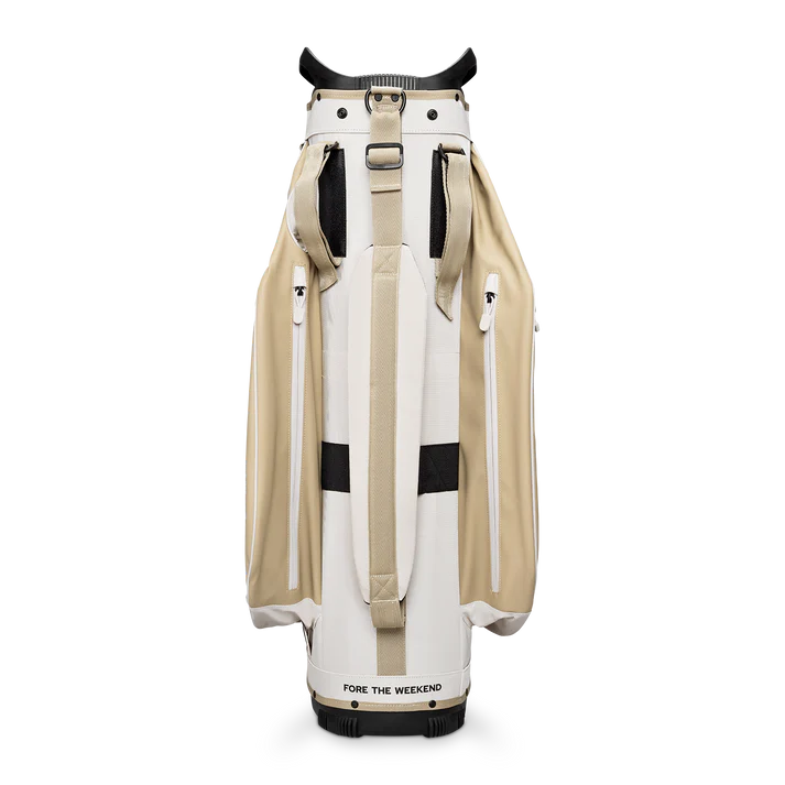 Load image into Gallery viewer, Sunday Golf Big Rig Cart Bag Toasted Almond (Bag Height 36")