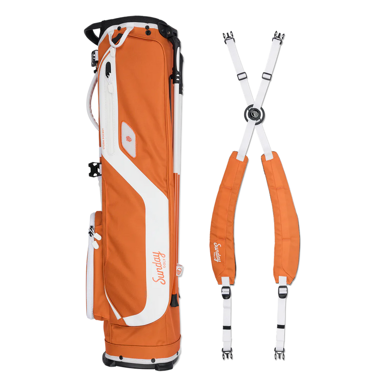 Load image into Gallery viewer, Sunday Golf El Camino Golf Stand Bag Burnt Orange (Bag Height 34")