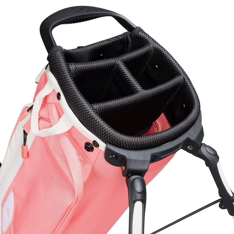 Load image into Gallery viewer, Sunday Golf El Camino Golf Stand Bag Coral Bag Height 34"