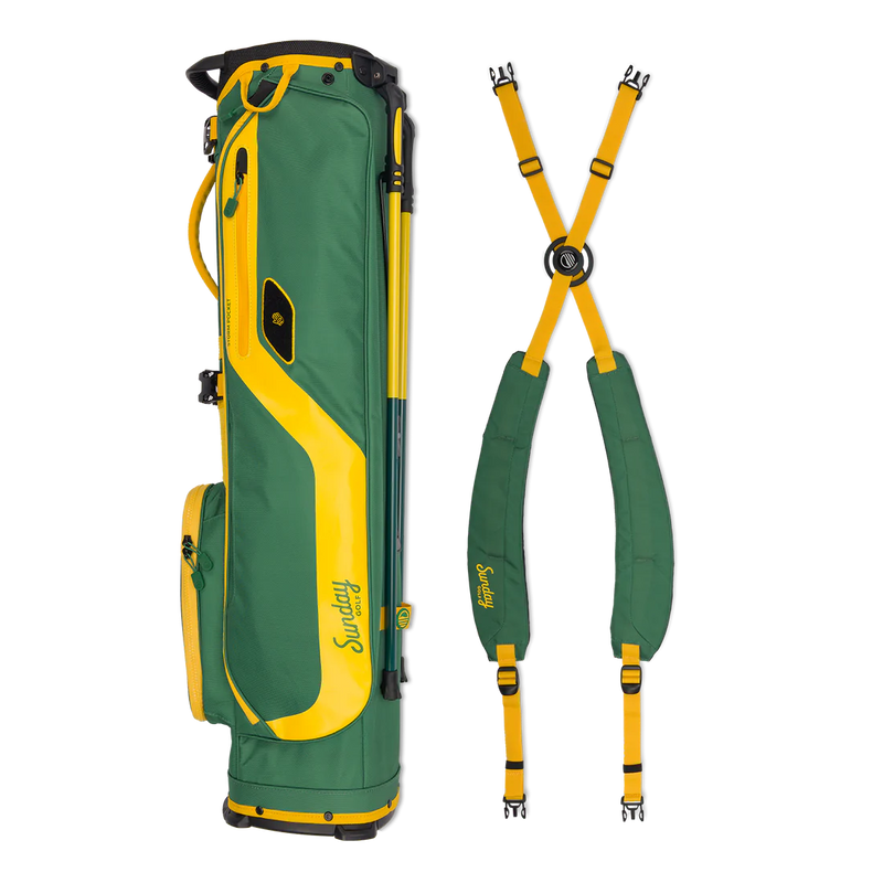 Load image into Gallery viewer, Sunday Golf El Camino Golf Stand Bag Grellow (Bag Height 34")