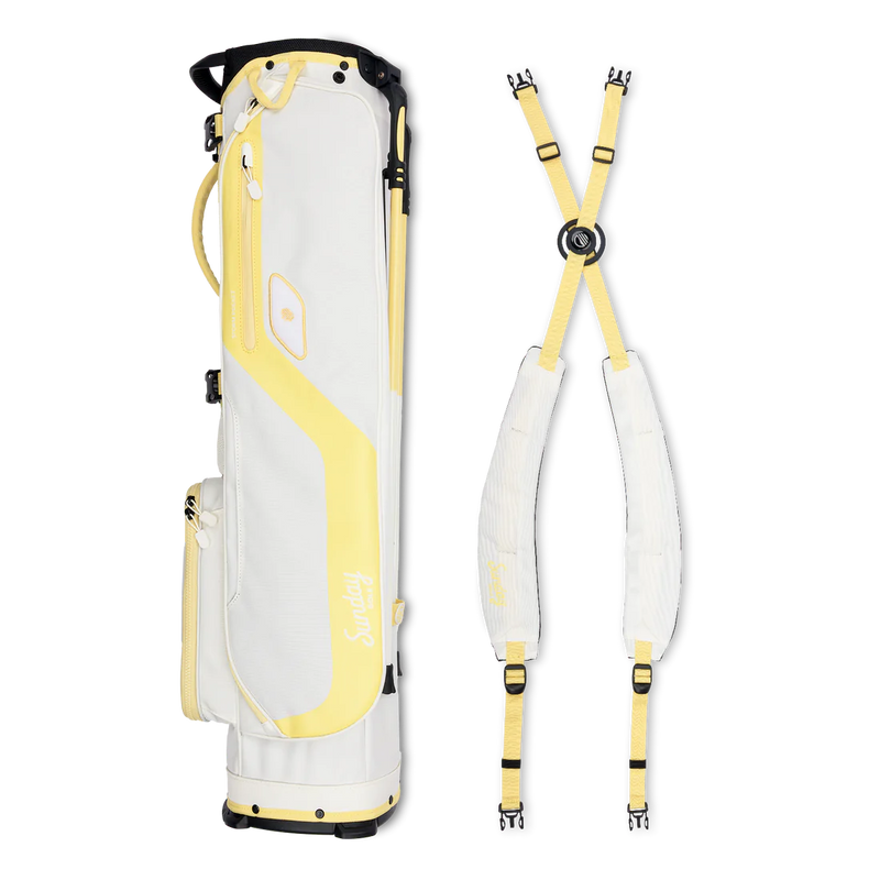 Load image into Gallery viewer, Sunday Golf El Camino Stand Bag Mindy Lemon Bag Height 34"