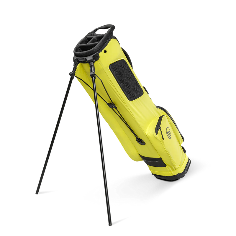 Load image into Gallery viewer, Sunday Golf El Camino Golf Stand Bag Neon Yellow Bag Height 34")