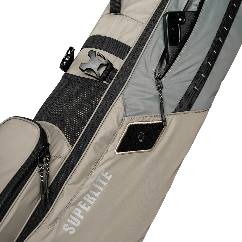 Load image into Gallery viewer, Sunday Golf El Camino Golf Stand Bag Tan-Black Bag Height 34"