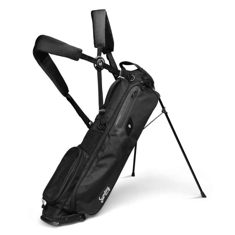 Load image into Gallery viewer, Sunday Golf El Camino Golf Stand Bag Matte Black
