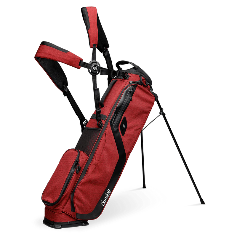 Load image into Gallery viewer, Sunday Golf El Camino Golf Stand Bag Red
