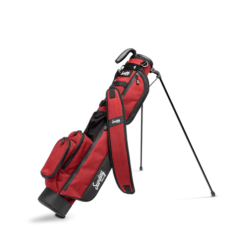 Load image into Gallery viewer, Sunday Golf Loma Golf Stand Bag Ron Burgundy
