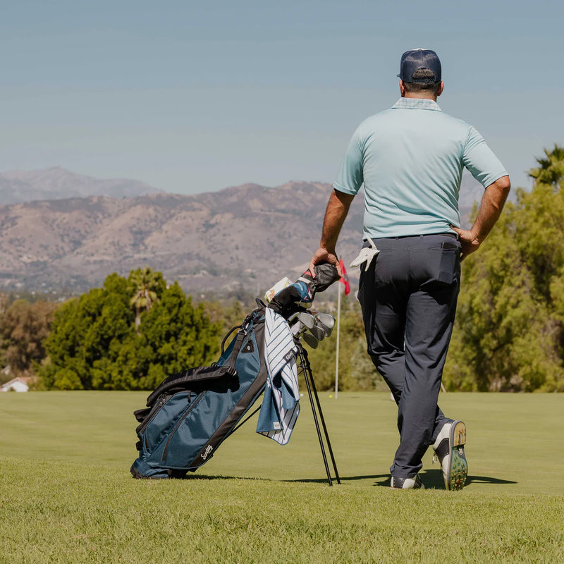 Load image into Gallery viewer, Sunday Golf Ryder 23 Golf Stand Bag Navy Blue (Bag Height 35")