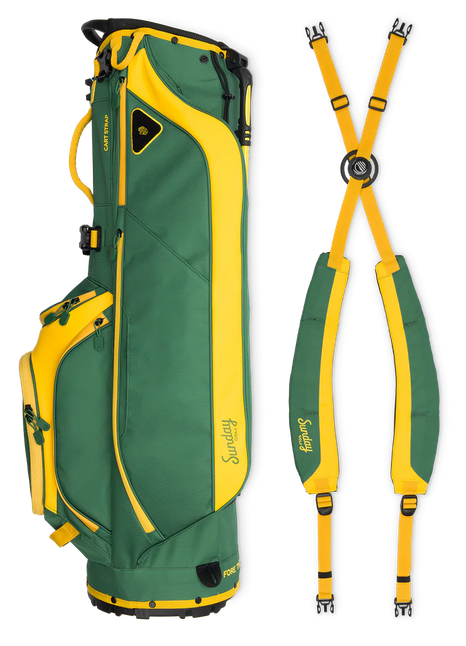 Load image into Gallery viewer, Sunday Golf Ryder Golf Stand Bag Grellow (Bag Height 35")