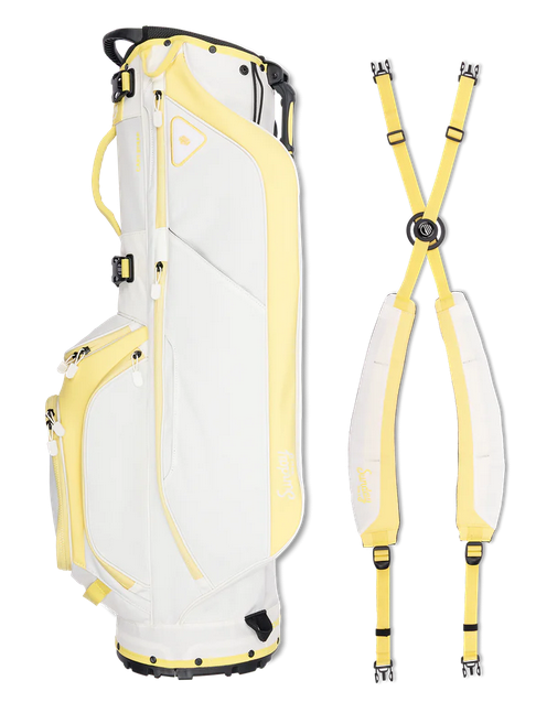 Load image into Gallery viewer, Sunday Golf Ryder Stand Bag Mindy Lemon (Bag Height 35")