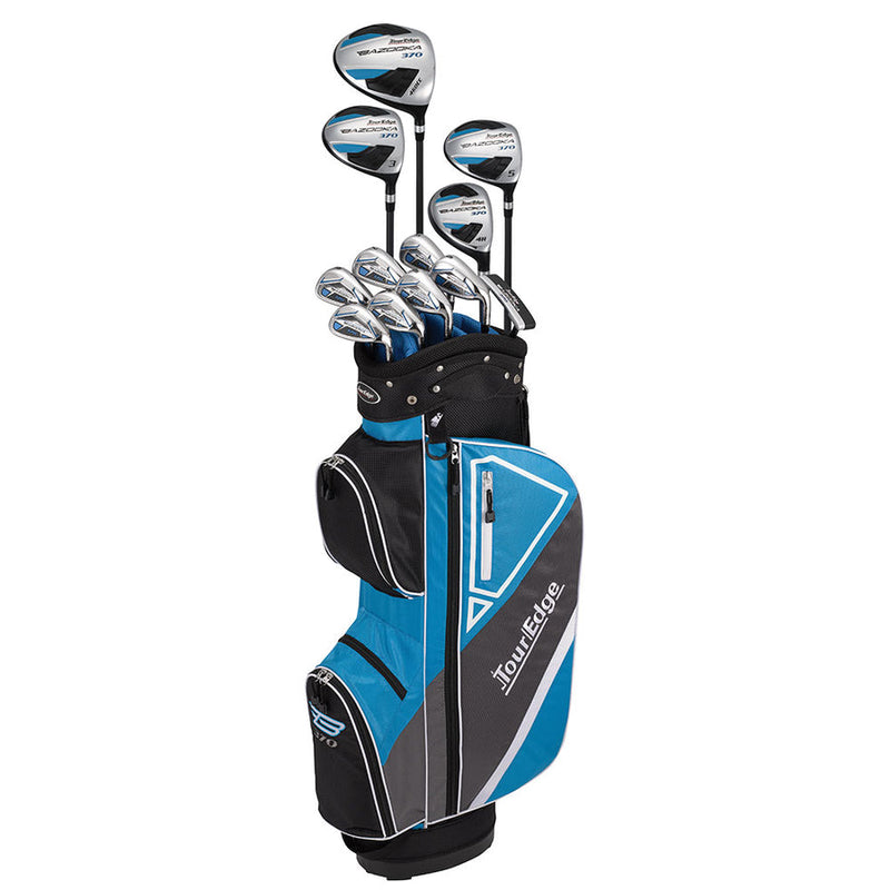 Load image into Gallery viewer, Tour Edge Bazooka 370 Mens Complete Golf Set Blue
