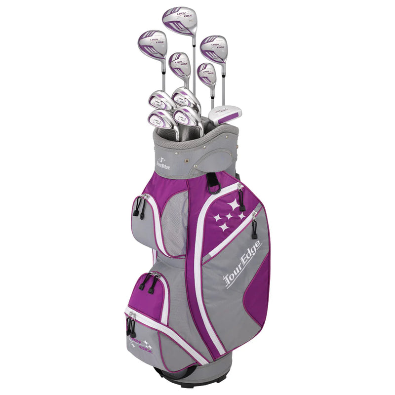 Load image into Gallery viewer, Tour Edge Lady Edge Womens Complete Golf Set Violet
