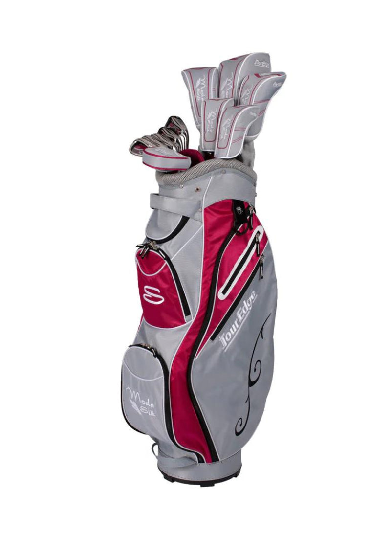 Load image into Gallery viewer, Tour Edge Moda Silk Complete Womens Golf Set Tall Ruby
