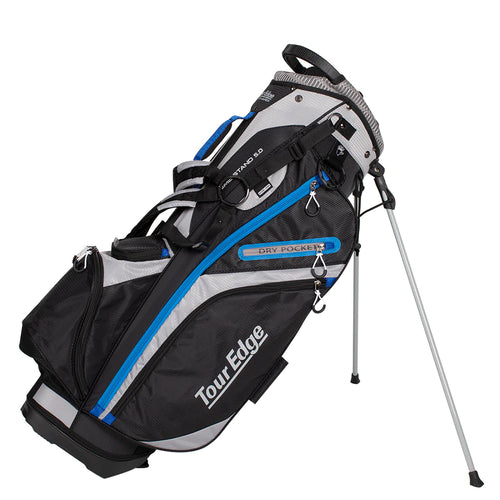 Tour Edge Hot Launch Extreme 5.0 Golf Stand Bag Black Blue