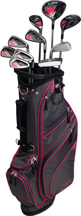 Load image into Gallery viewer, Tour X LZR Womens Complete Golf Set Pink
