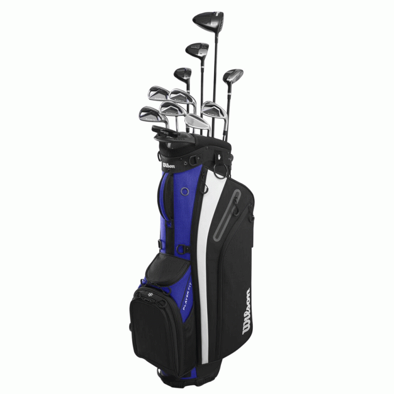 Load image into Gallery viewer, Wilson Player Fit Mens Complete Golf Set - Stand Bag
