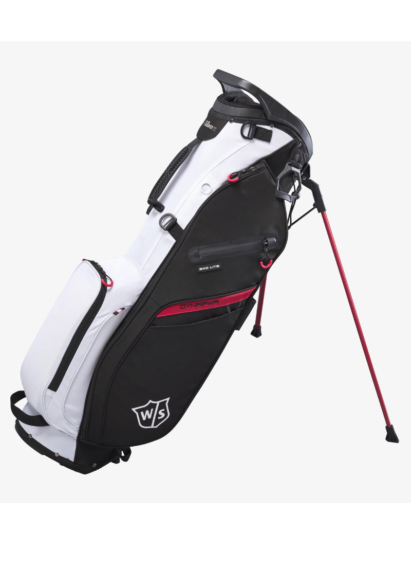 Load image into Gallery viewer, Wilson Staff EXO Lite Golf Stand Bag Black
