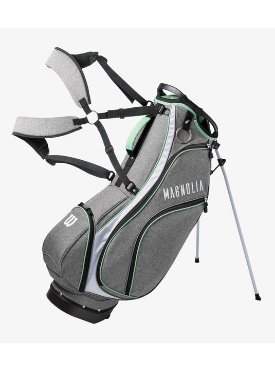 Wilson Magnolia Mint Complete Womens Golf Set Tall (+1 Inch) - Stand Bag
