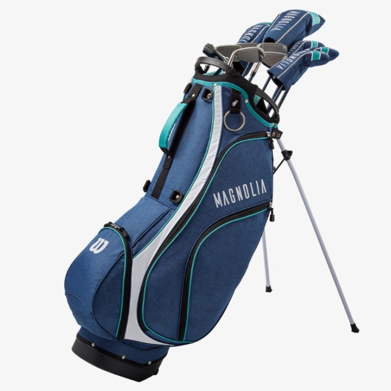 Load image into Gallery viewer, Wilson Magnolia 11 Club Womens Golf Set with Stand Bag
