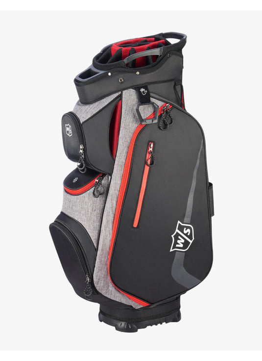 Wilson Mens Staff Xtra Golf Cart Bag Black